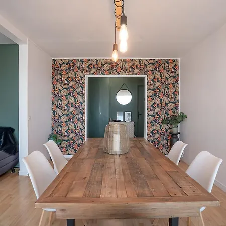 Le Grand Appart' T6 Avec 5 Parking Fibre דירה